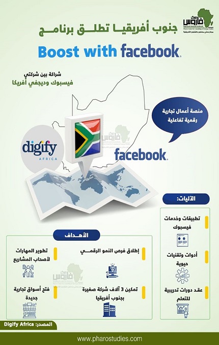 جنوب أفريقيا تطلق برنامج Boost with Facebook
