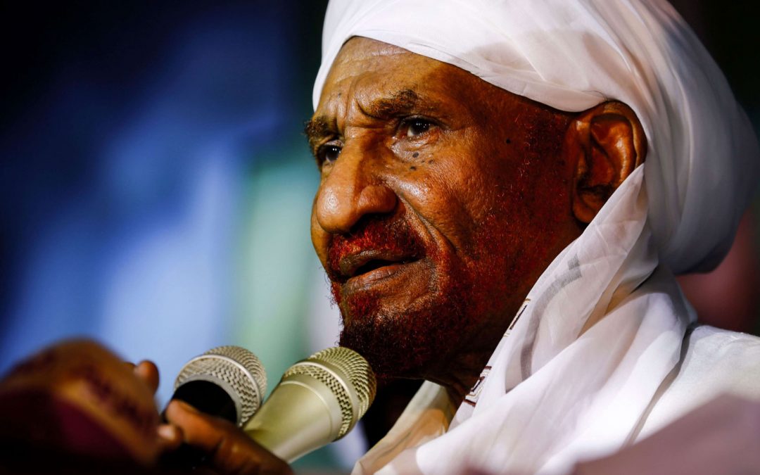 الصادق المهدي إمام الأنصار وقائد الأمة والشاهد على تاريخ السودان مركز فاروس للاستشارات والدراسات الاستراتيجية