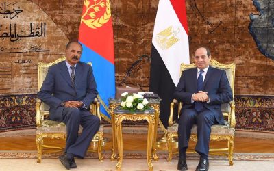 الرئيس الإريتري يصل القاهرة في زيارة رسمية